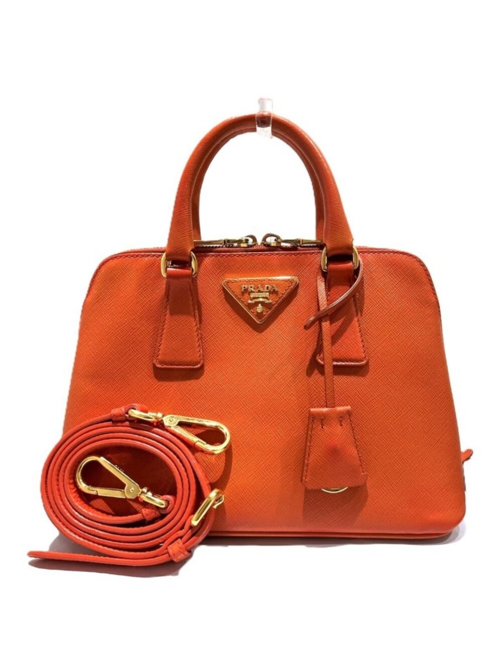 Prada Promenade Handbag Leather